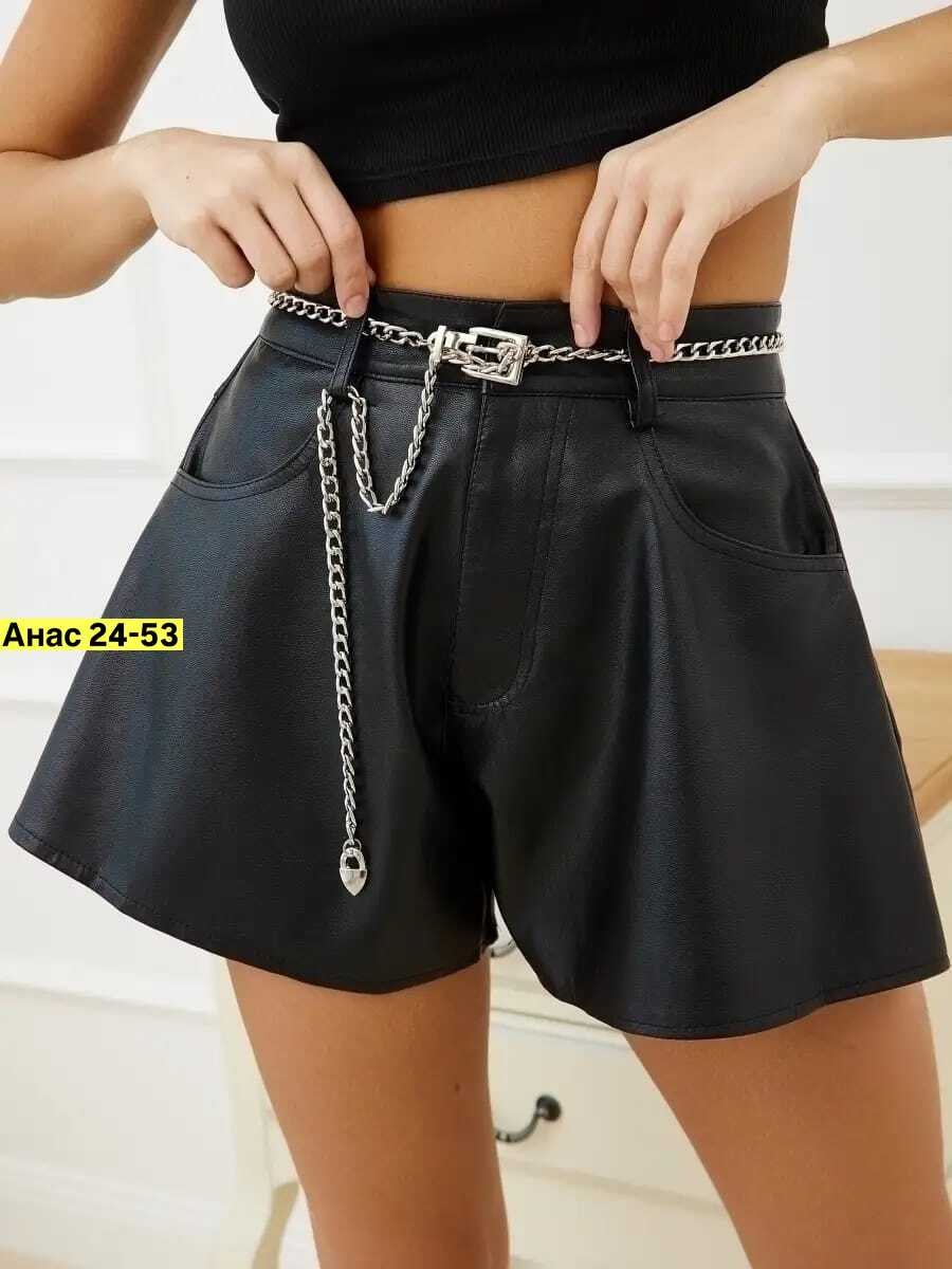 шорты юбка кожаная,юбка шорты из экокожи,шорты кожаные,женские шорты из экокожи,женские шорты
