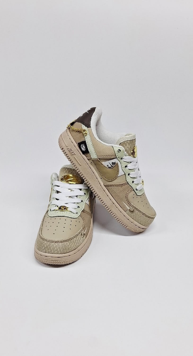 кросcовки nike air force 1,nike air force 1 low tan bling,,nike air force 1,nike air force 1 low