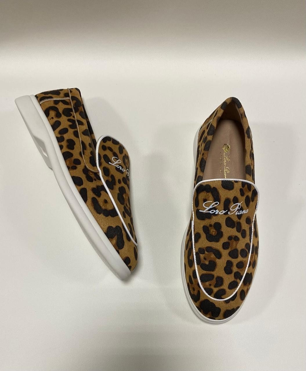 , женская,слипоны женские,леопардовые лоферы,обуви