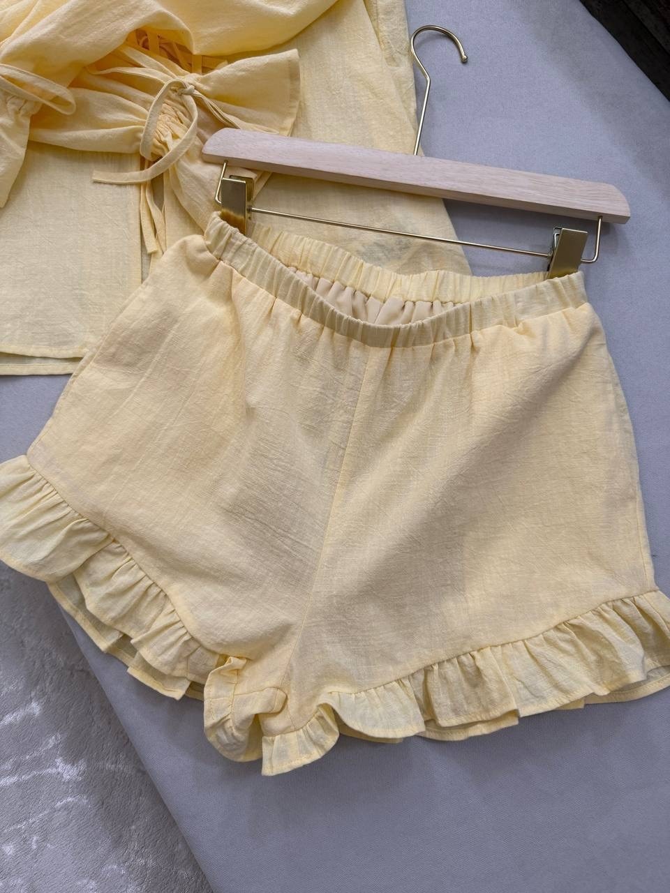 костюм с шортами,женский костюм,,костюм льняной с шортами и рубашкой