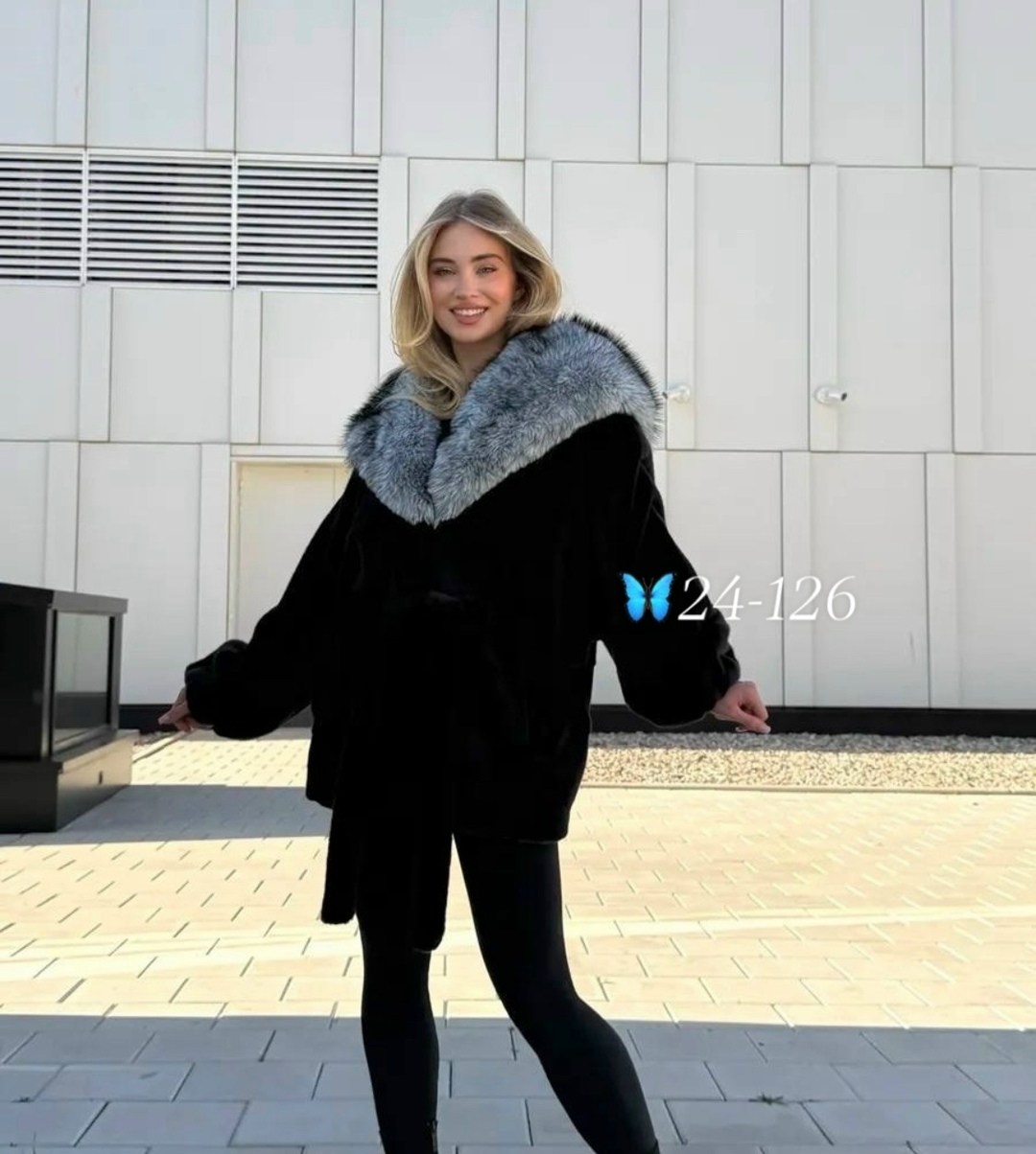 шуба норковая,шуба норковая с капюшоном,шуба норковая с чернобуркой,норковая шуба с капюшоном из чернобурки,шубка