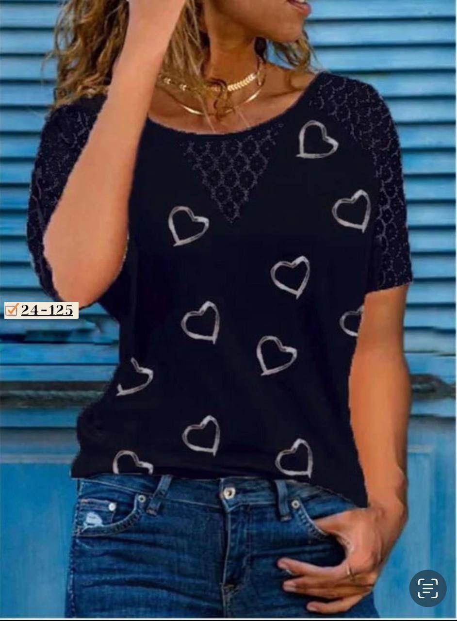 летние женские футболки,женские футболки с принтом,женская футболка,блузка с сердечками женская,женская кофта