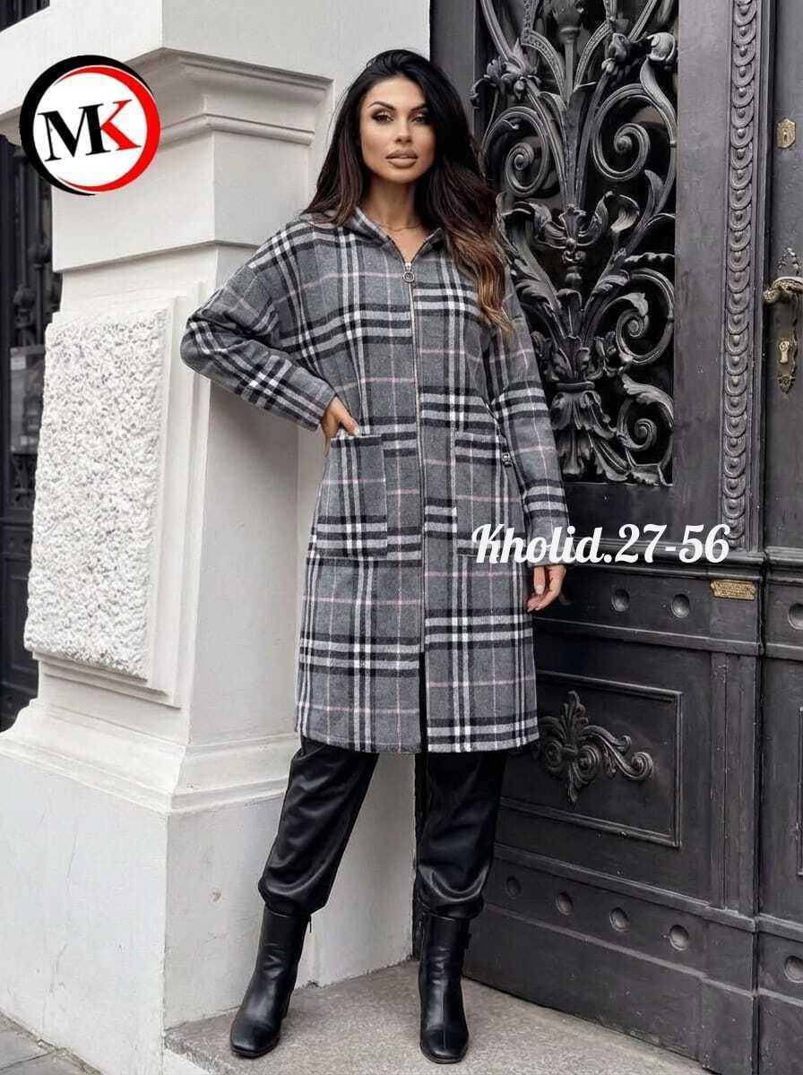 пальто в клетку,пальто клетчатое,модное пальто,женское шерстяное пальто в клетку,женское пальто