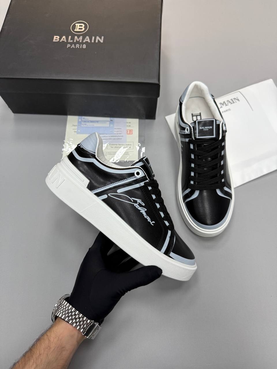 кроссовки balmain,balmain кроссовки мужские,кожаные кроссовки balmain,мужские брендовые кроссовки балмейн (balmain),balmain кеды