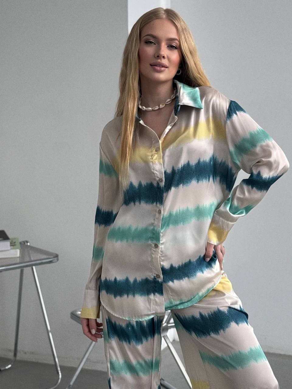 костюм в пижамном стиле,пижамные костюмы,женский костюм в пижамном стиле,костюм с принтом,пижама костюм