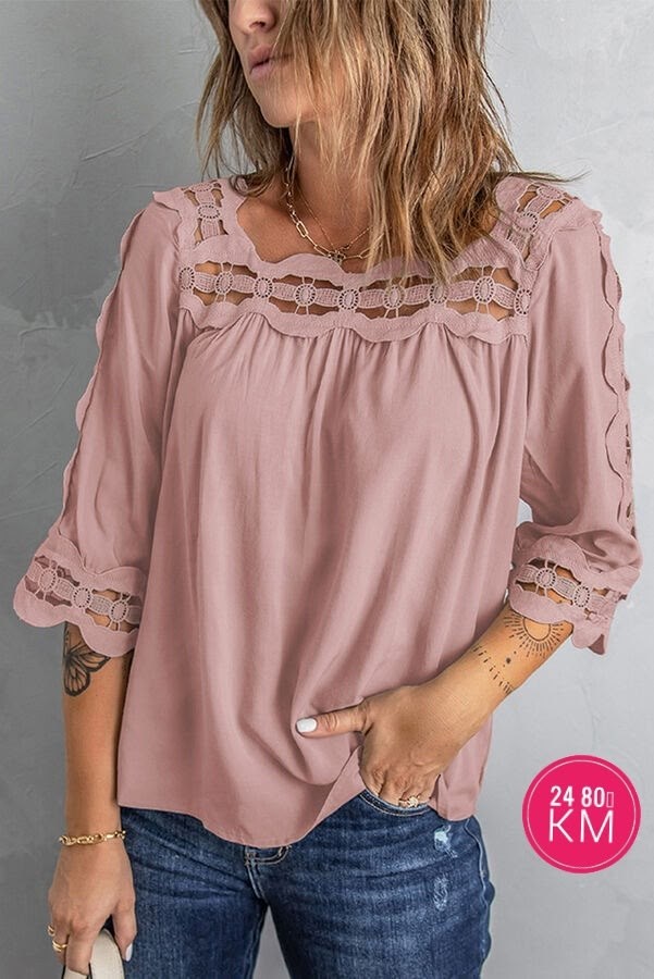 модная летняя блузка,летние блузки женские,блузка с кружевными вставками,женская блузка,блузка с кружевами