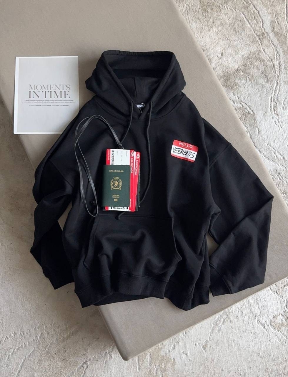 vetements hello my name is vetements hoodie black,hello my name is vetements hoodie,толстовка,vetements толстовка