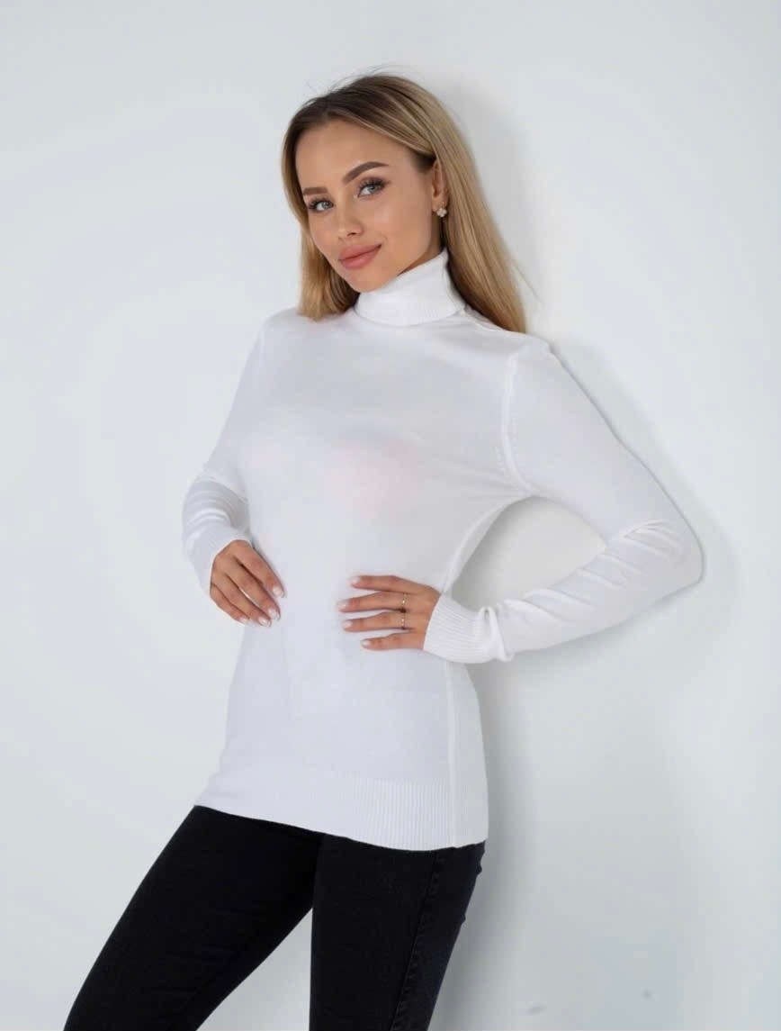 водолазка женская в рубчик,белая водолазка,женская водолазка,базовая водолазка,белая водолазка женская