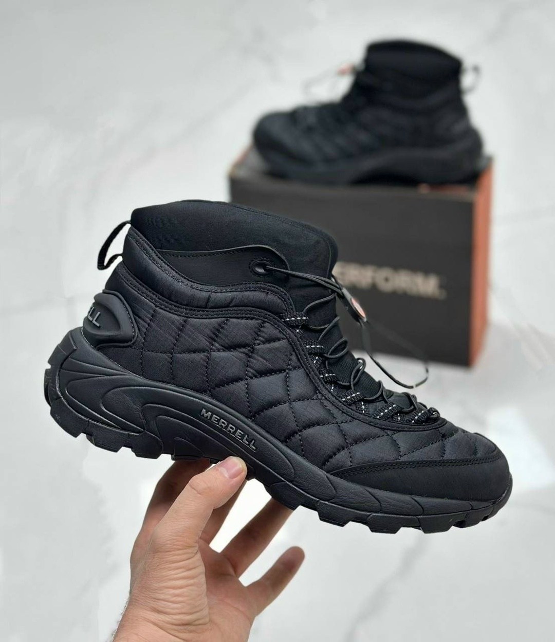 кроссовки merrell,мужские кроссовки merrell,зимние ботинки merrell ice cap moc ii,зимние ботинки merrell,merrell