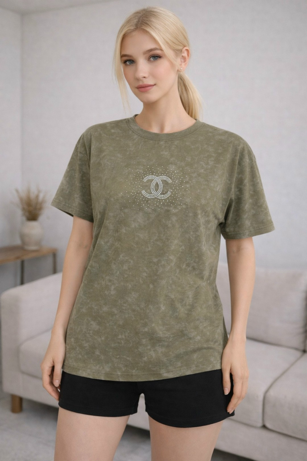 женская футболка,футболки для женщин,футболка,футболка варенка оверсайз,футболка шанель