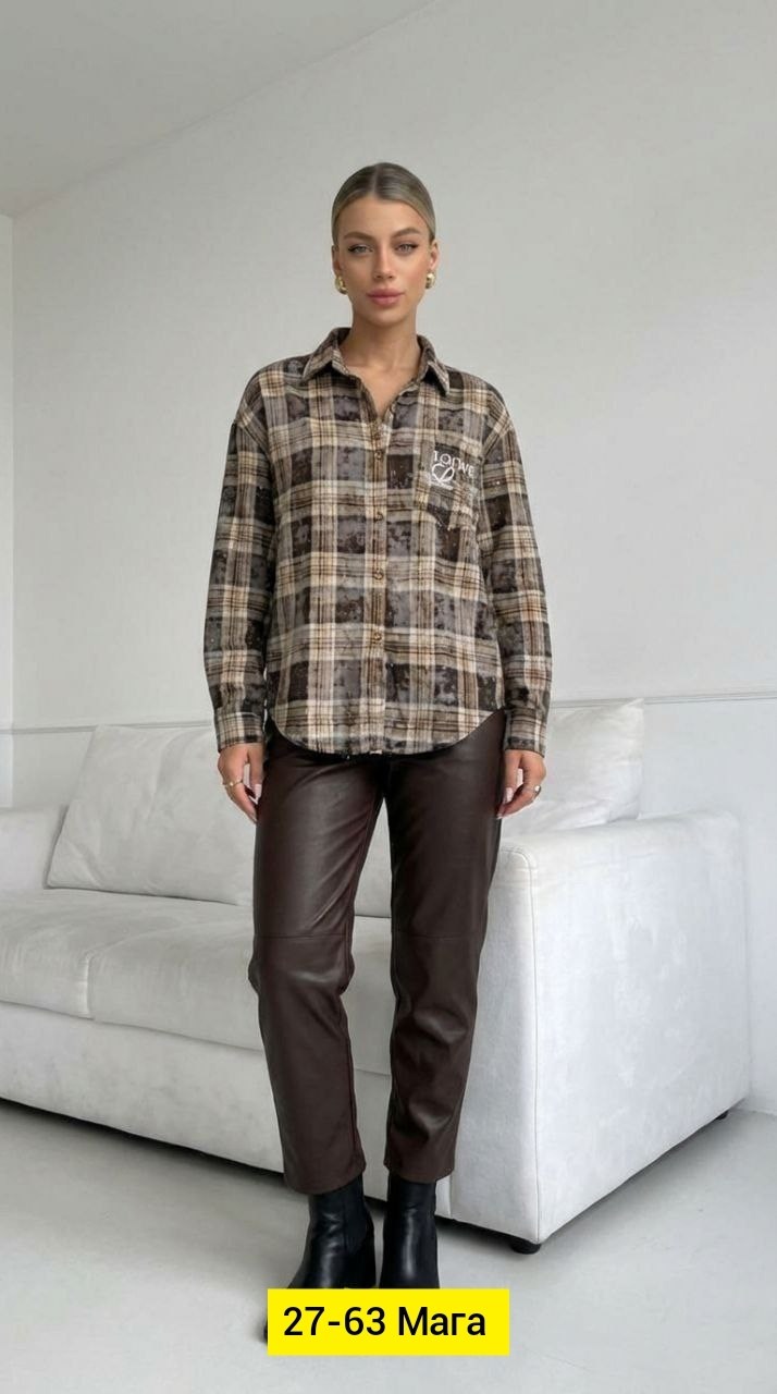 рубашка женская оверсайз в клетку,рубашка в клетку женская теплая оверсайз без кармана,рубашка в клетку женская,клетчатая рубашка женская теплая,пальто рубашка женское в клетку