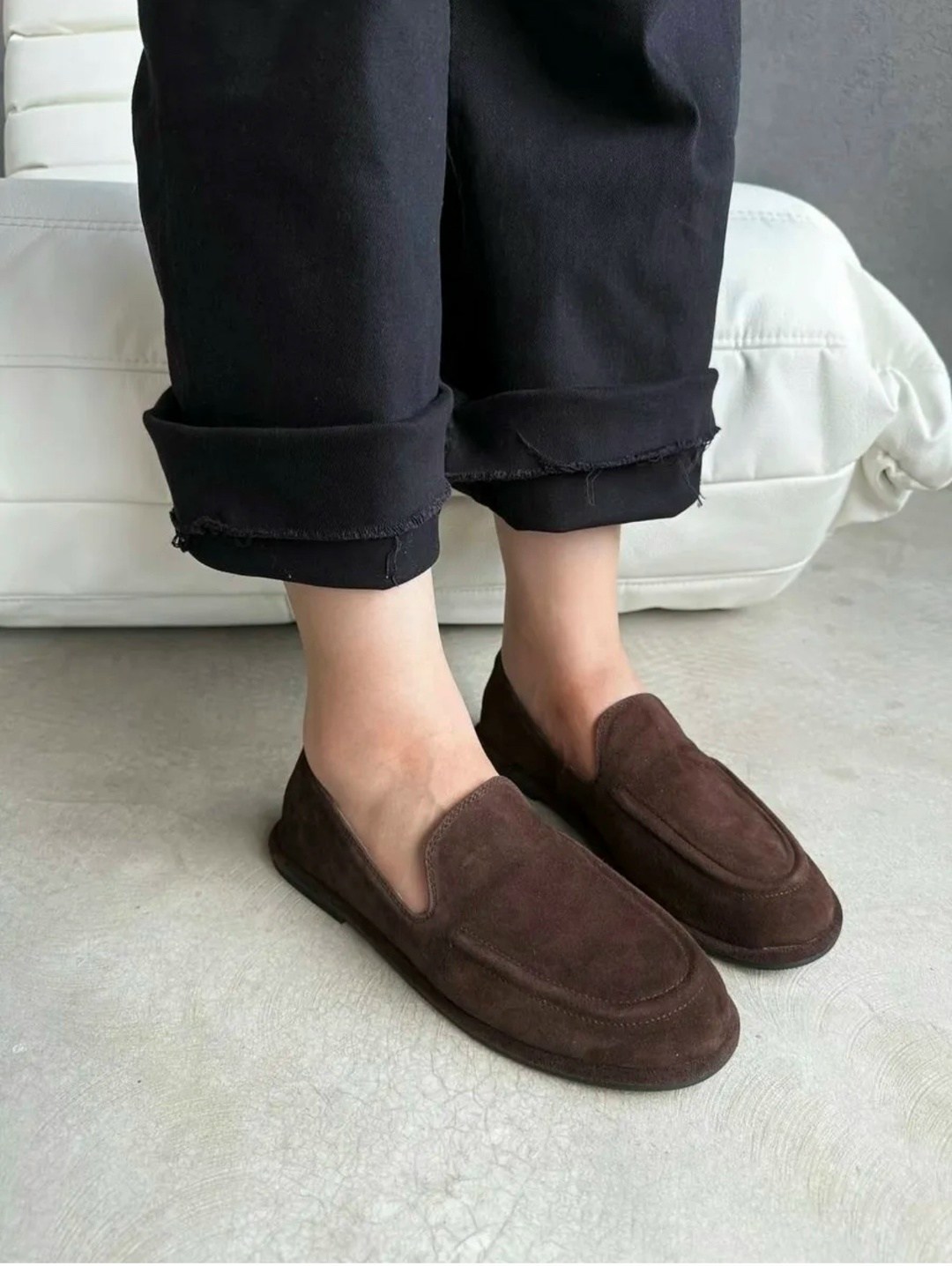 лоферы замшевые,лоферы замшевые ast store,туфли лоферы premium качества натуральная замша,туфли лоферы замшевые на плоской подошве,лоферы из натуральной замши saivuil