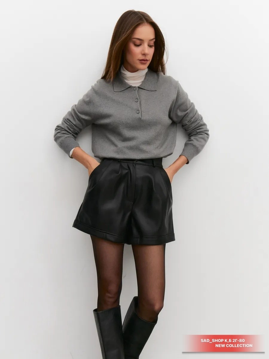 кожаные шорты,шорты женские кожаные,шорты из экокожи женские,женские шорты,кожаные шорты с высокой талией