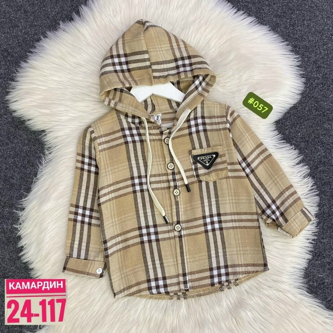 рубашка с капюшоном,рубашка в клетку с капюшоном,детская рубашка,рубашка теплая,рубашка для мальчика в клетку с капюшоном