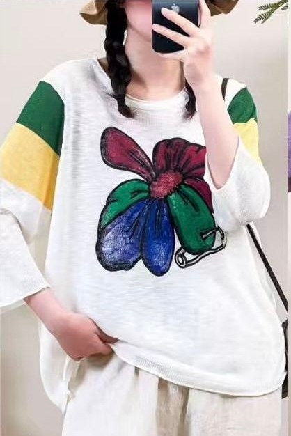 летние женские футболки,свитер с принтом,футболка женская из хлопка,женская футболка из хлопка и льна,летние футболки