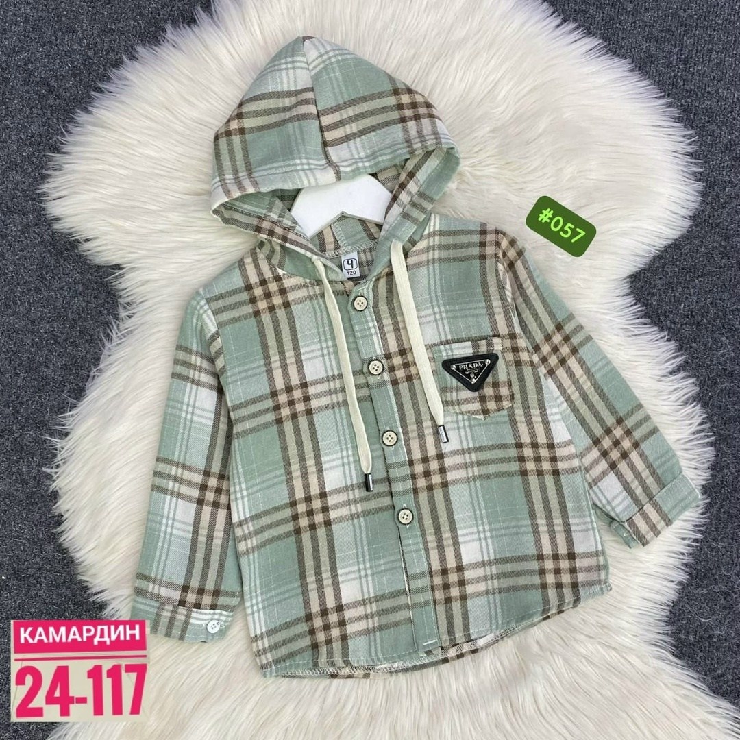 рубашка с капюшоном,рубашка в клетку с капюшоном,детская рубашка,рубашка теплая,рубашка для мальчика в клетку с капюшоном
