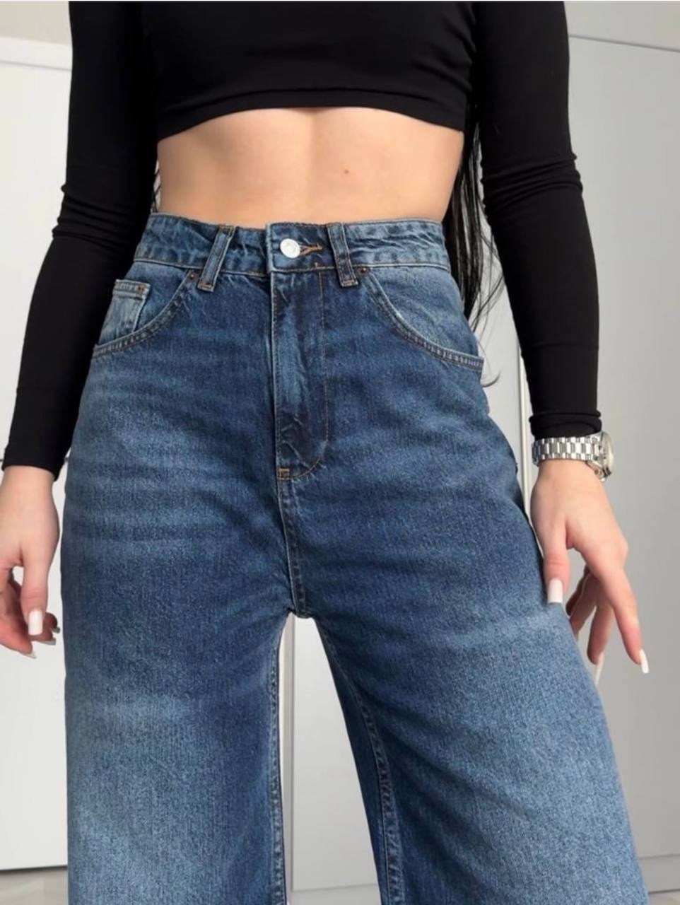 джинсы широкие,джинсы,женские джинсы,джинсы мом,джинсы повседневные