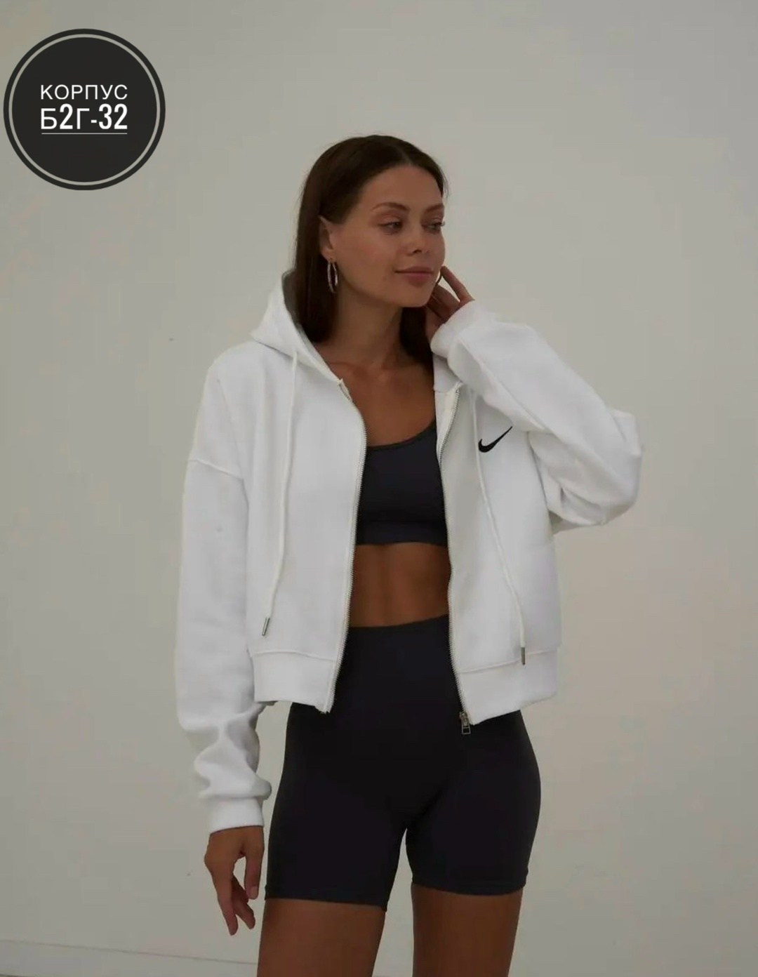 женская толстовка,женская толстовка с капюшоном,толстовка,толстовка белая,толстовка укороченная с капюшоном