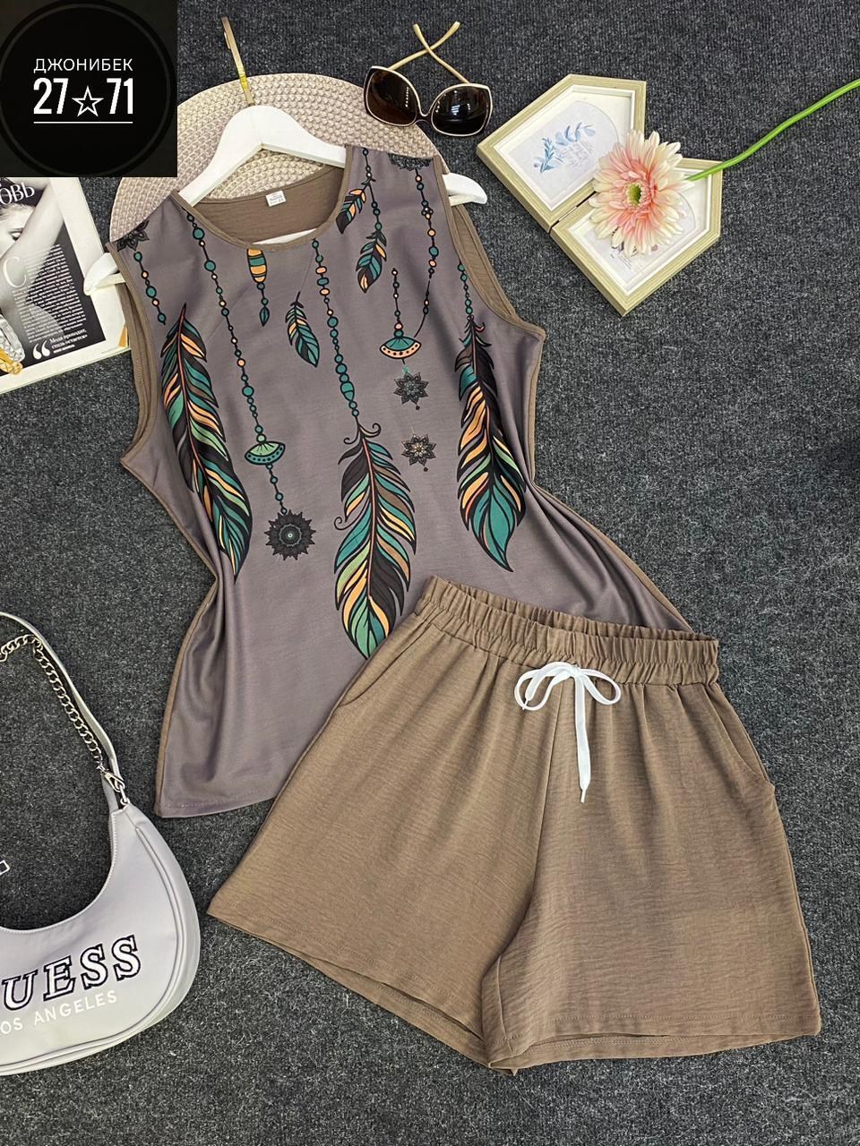 женские летние комплекты,летние женские костюмы,женский костюм с шортами,летние костюмы,костюм женский