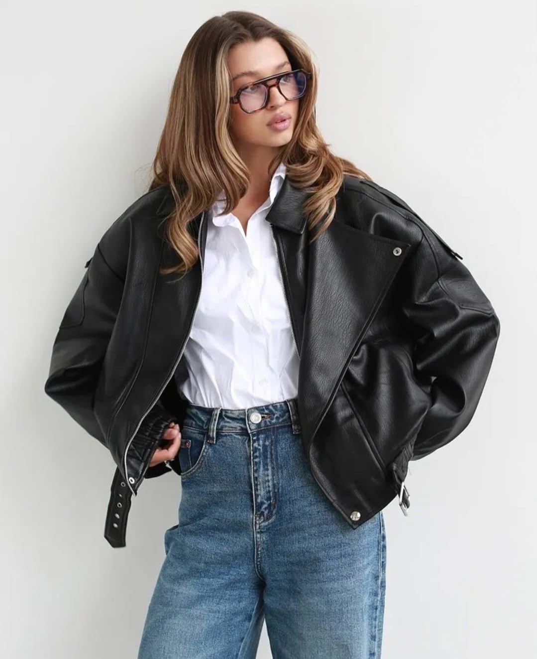 куртка кожаная женская оверсайз,кожаная куртка женская косуха оверсайз,женская куртка кожаная,кожаная куртка,модные кожаные куртки