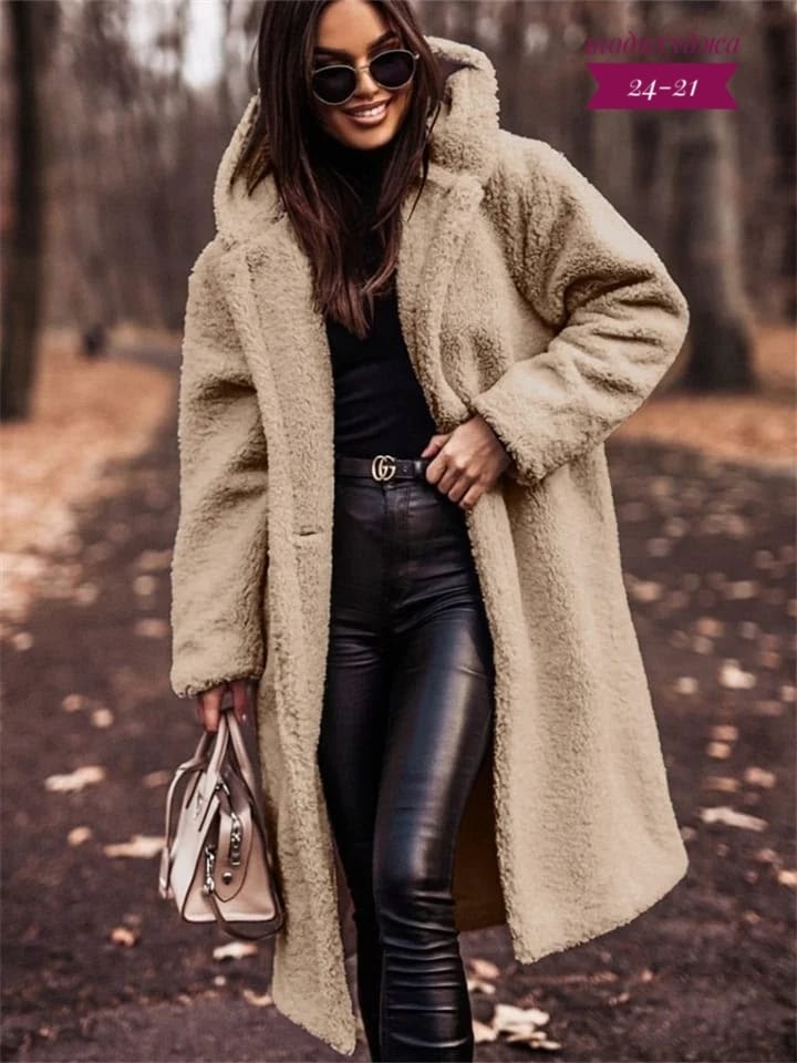 теплое пальто,плюшевое пальто,пальто средней длины,шерстяное пальто,пальто из искусственного меха