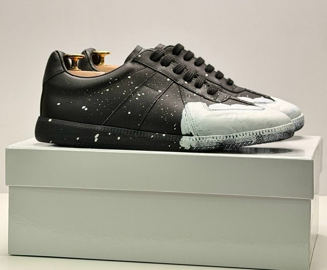 maison martin margiela paint splatter gat sneakers,,replica paint splatter sneaker maison margiela black,кроссовки maison margiela replica paint splatter,кроссовки maison margiela replica paint s