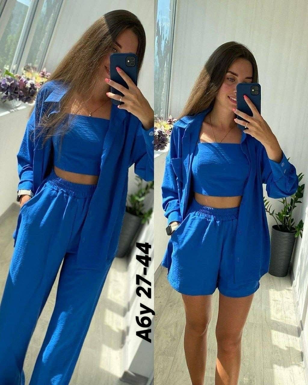 костюм женский тройка,женские костюмы,женский костюм летний,повседневный костюм,женский костюм с шортами