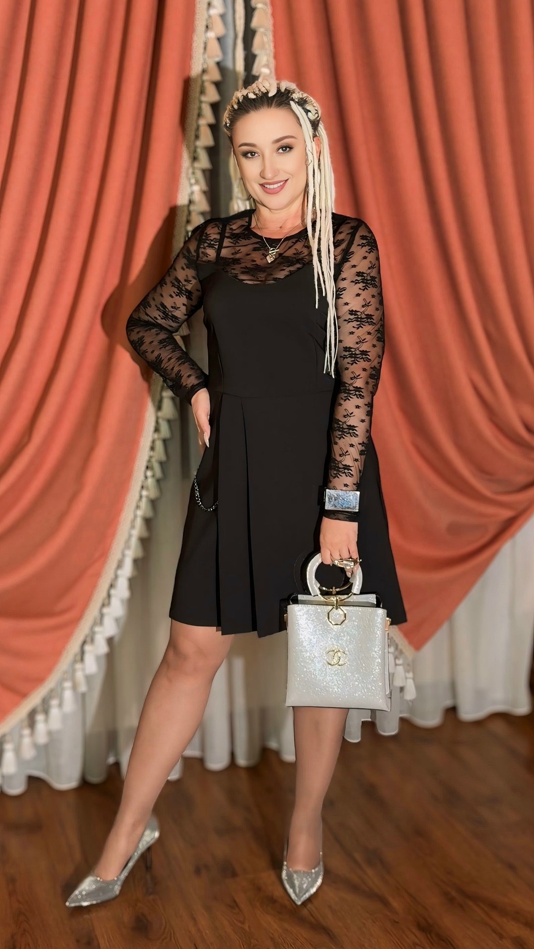 нарядное платье,платье комбинированное,платье с гипюром,платье женское,платье