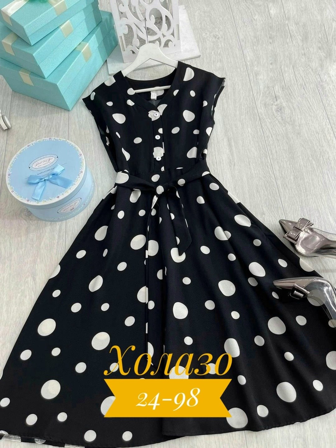 платье женское в горошек,платье женское в горошек арт. 10868104,женское платье,платье летнее,платье