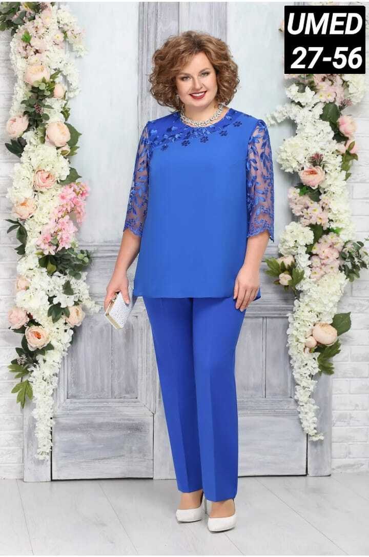 костюм нинель шик брючный,нинель брючный костюм 2228,брючный комплект ninele 2273 василек,костюм/комплект ninele (нинель шик ) 2231 темно-синий в размере 56-64,брючный комплект ninele 6004 василек