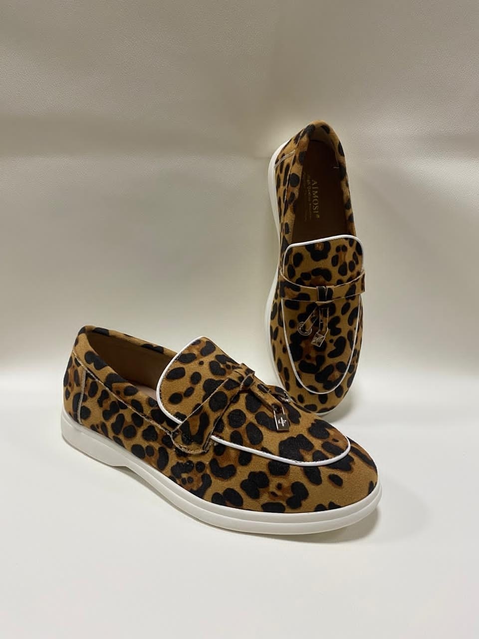 , женская,слипоны женские,леопардовые лоферы,обуви