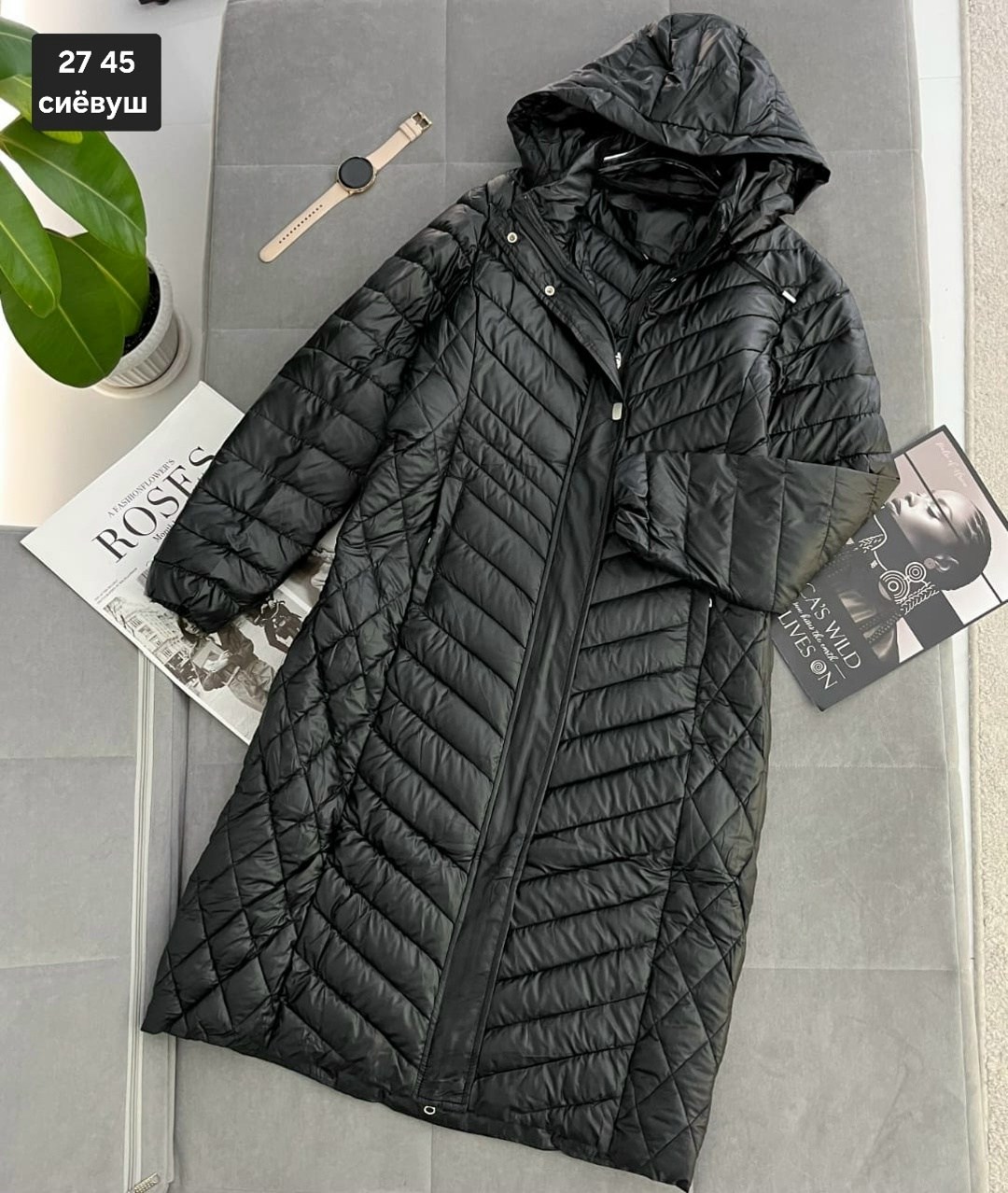 пальто стеганое,куртка женская демисезонная,пальто стеганое с капюшоном,удлиненная куртка,стеганое пальто женское
