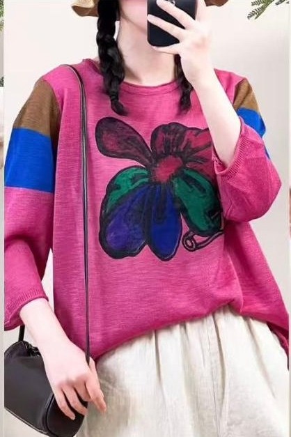 летние женские футболки,свитер с принтом,футболка женская из хлопка,женская футболка из хлопка и льна,летние футболки