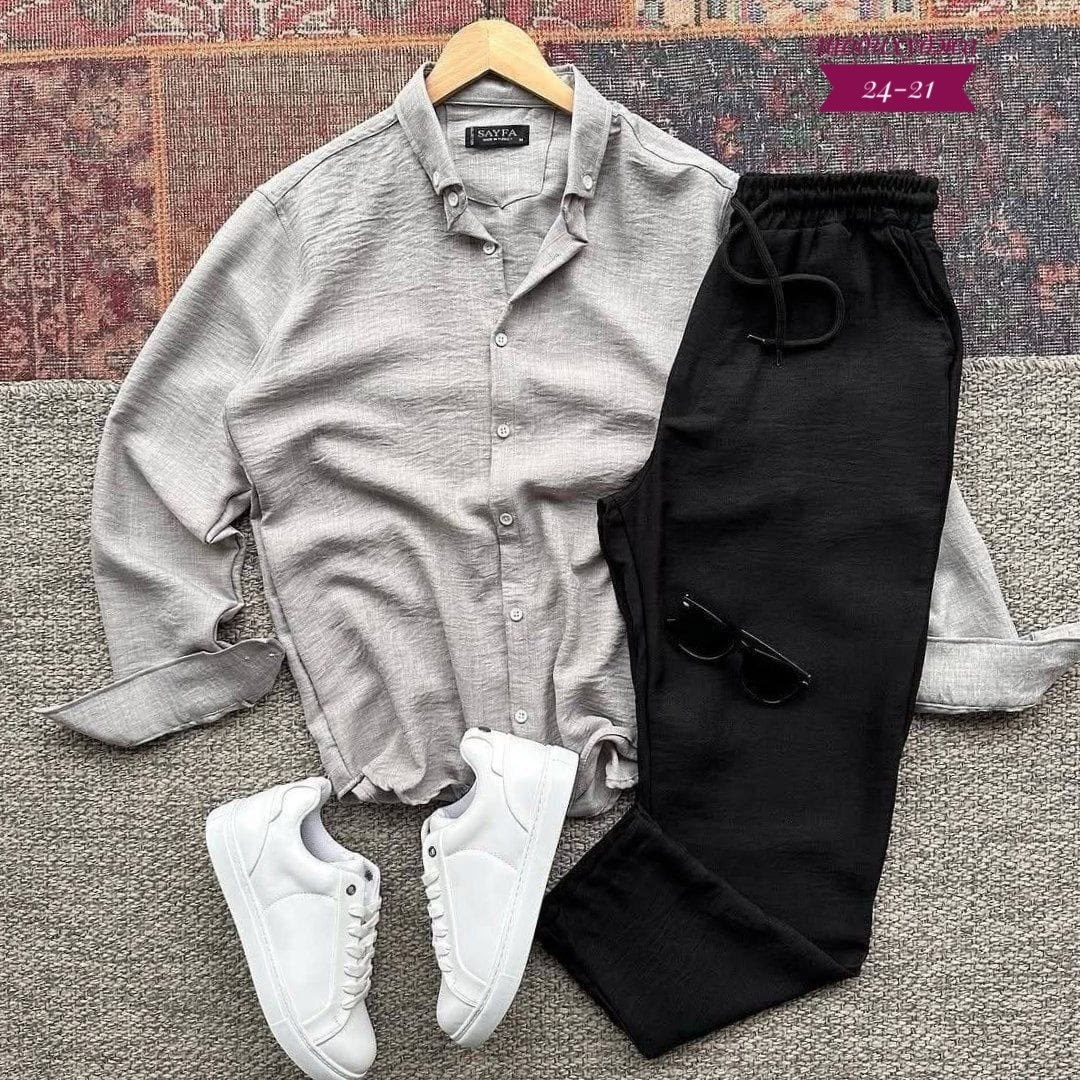 костюм с рубашкой,мужские спортивные костюмы,летние мужские костюмы,мужская мода,костюм двойка мужской