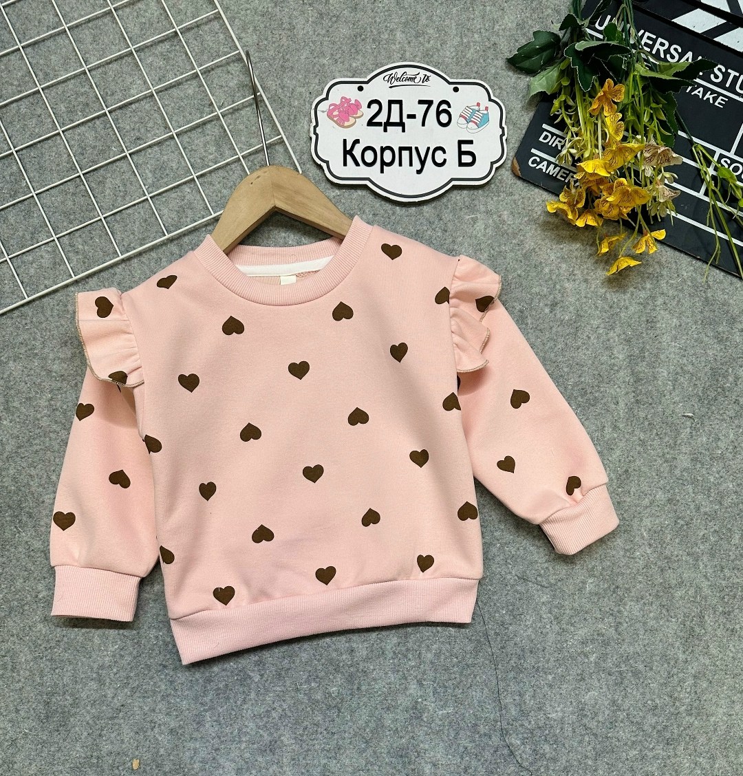 свитшот для малыша,розовый свитшот,толстовка для девочек,,детской одежды