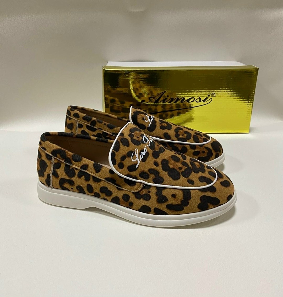 , женская,слипоны женские,леопардовые лоферы,обуви