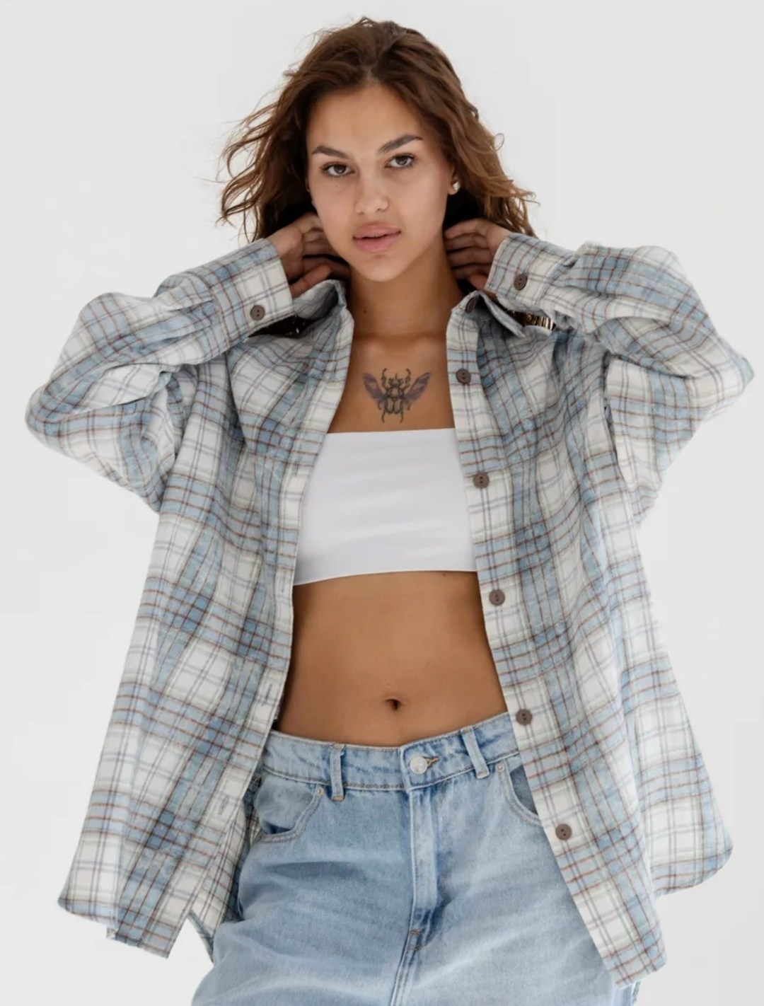 женская рубашка в клетку,рубашка клетчатая,рубашка женская в клетку оверсайз,рубашка в клетку оверсайз на кнопках,женская клетчатая рубашка