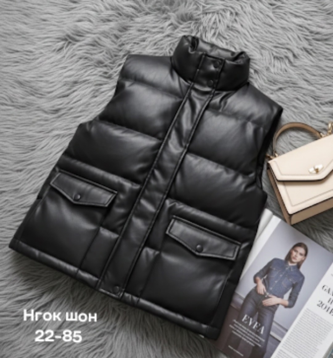 кожаный жилет,демисезонная жилетка,жилетка женская,теплый жилет,жилет