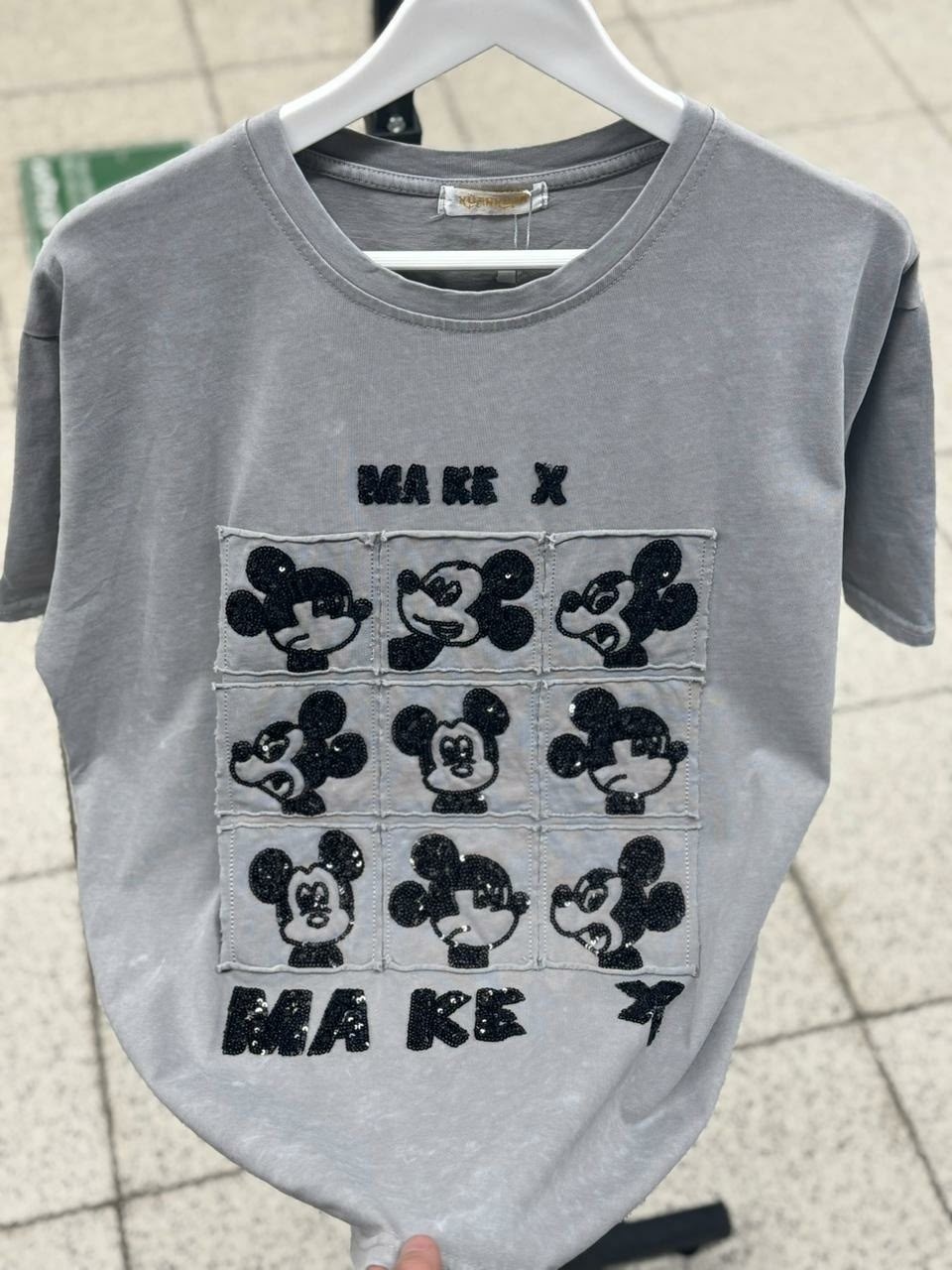 футболка с эффектом tie-dye (под варёнку) с камешками,футболка,футболки модные,женская футболка,футболка оверсайз с