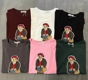 футболка с мишкой,футболки модные,футболки для мальчика,футболка