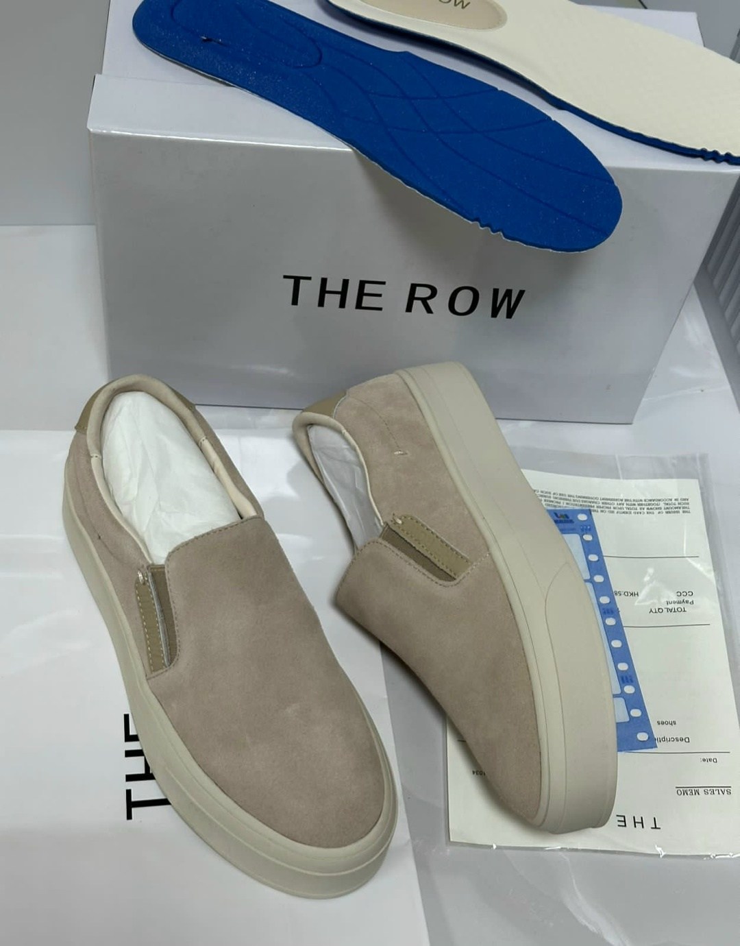 слипоны из натуральной замши the row,,слипоны из натуральной замши,женские слипоны,слипоны замшевые