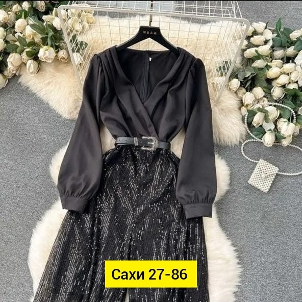 элегантные комбинезоны,брючный костюм элегантный,комплект одежды женские,женские комбинезоны,комбинезон с широкими штанинами