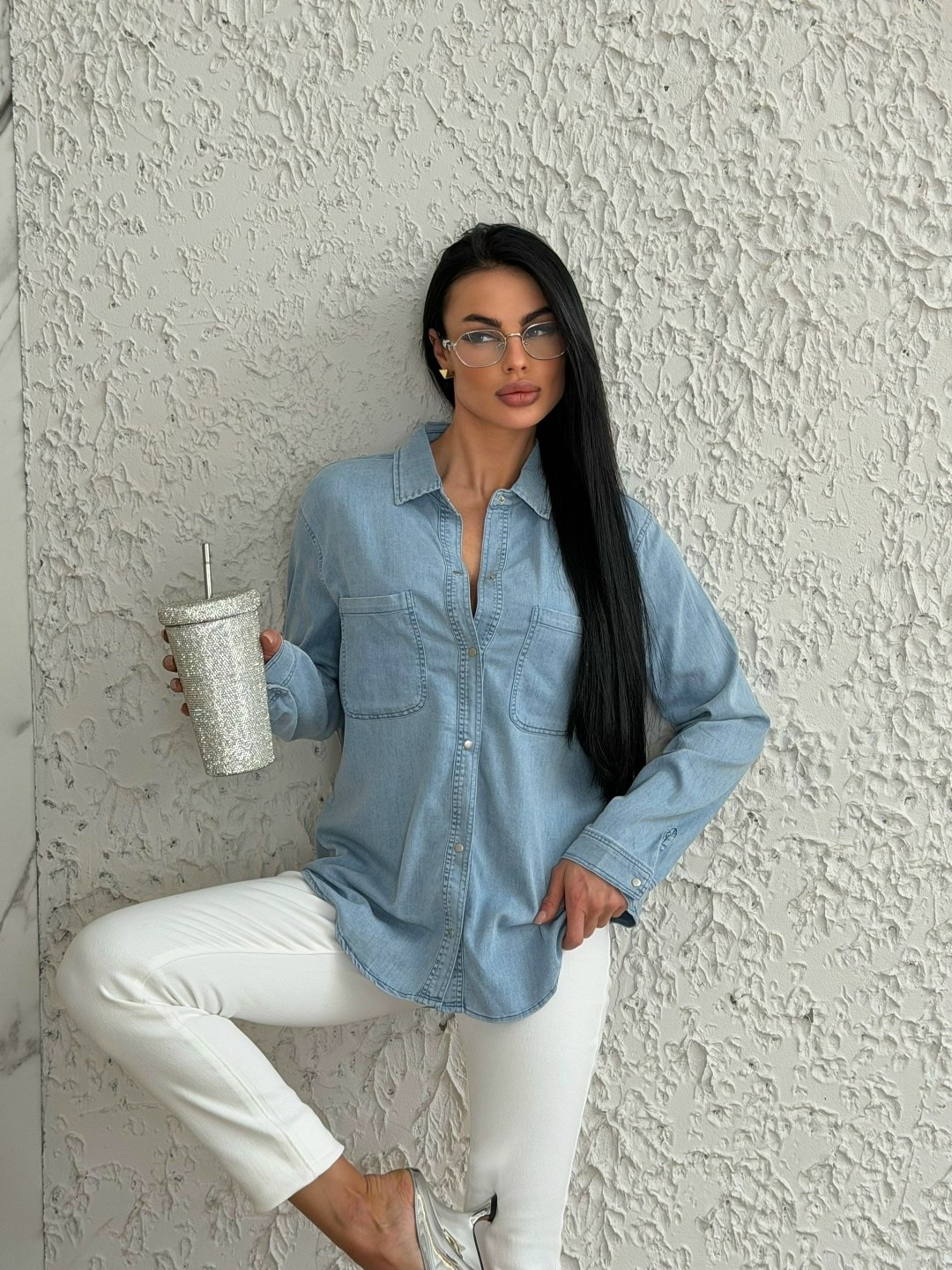рубашка женская джинсовая,рубашка женская джинсовая оверсайз,рубашка женская стильная,оверсайз рубашка,рубашка женская голубая