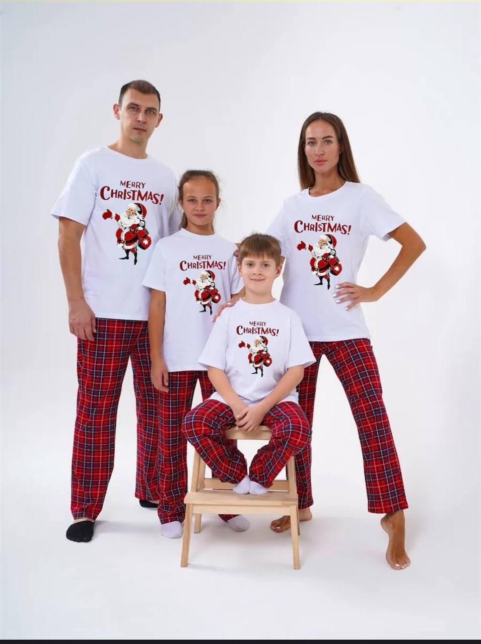 пижама со штанами и футболкой новогодняя,пижамы для всей семьи,мужская новогодняя пижама happyfox,новогодние пижамы family look at-fashion,домашняя пижама для всей семьи