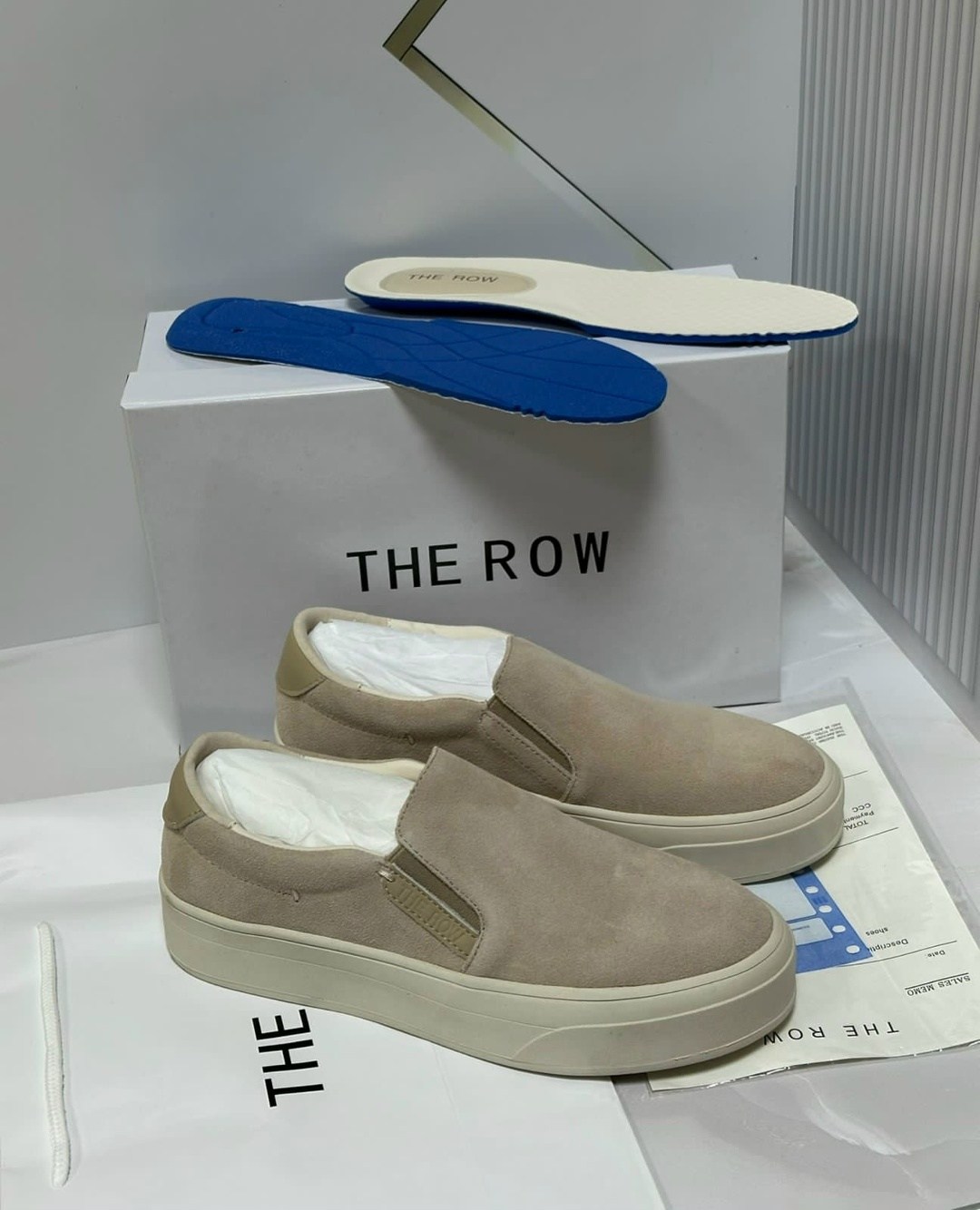 слипоны из натуральной замши the row,,слипоны из натуральной замши,женские слипоны,слипоны замшевые