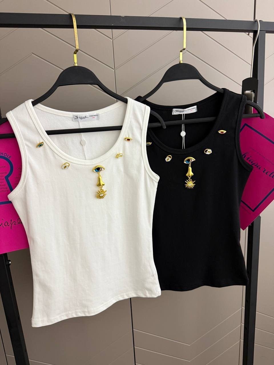 женская майка,стильная майка,майка miu miu,белая стильная майка miu miu