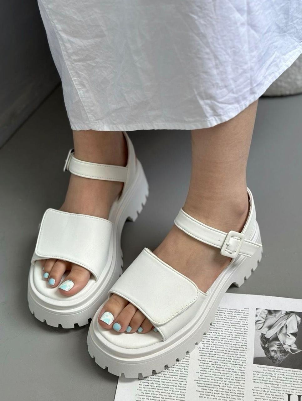 босоножки женские белые на платформе,женские босоножки,босоножки летние женские,популярные босоножки,босоножки на платформе