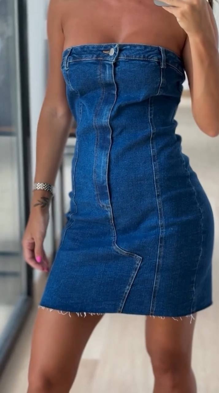 джинсовое платье,мини-платье женское джинсовое с открытой спиной,платье женское джинсовое,облегающее платье