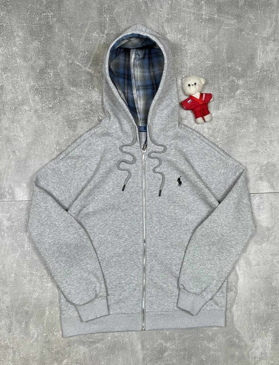 polo zip hoodie ralph lauren серая,хлопковая толстовка с капюшоном polo ralph lauren серый,ralph lauren grey zip hoodie,зип худи polo ralph lauren,zip hoodie ralph lauren серое