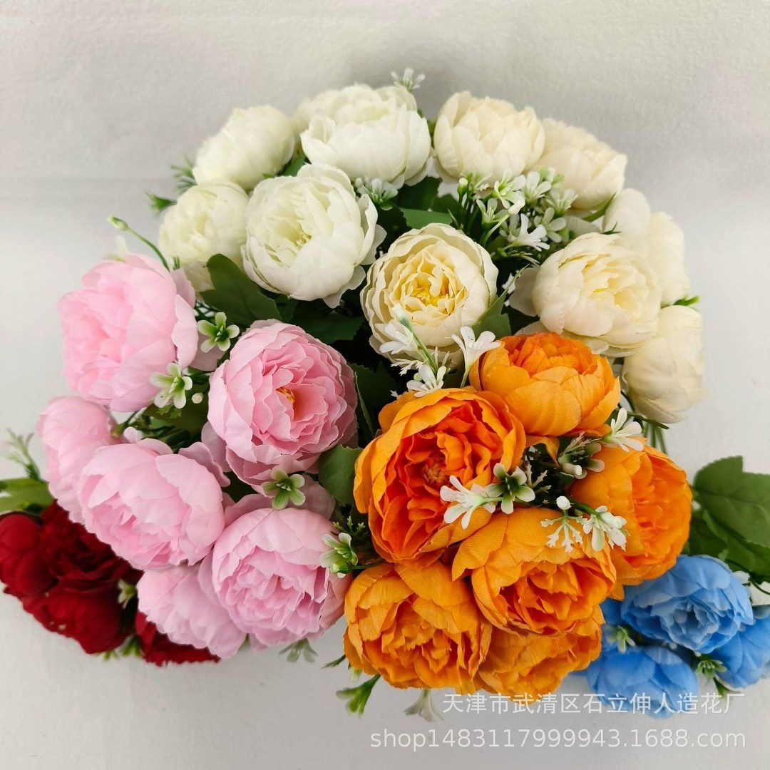 пионы белые искусственные,белые пионы,пионы искусственные,цветы искусственные пион,искусственный букет пион